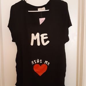 ME/ mini me maternity shirt